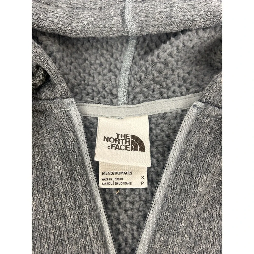 The North Face mens full zip thermal/fleece hooded medium weight jacket size S - Picture 4 of 8